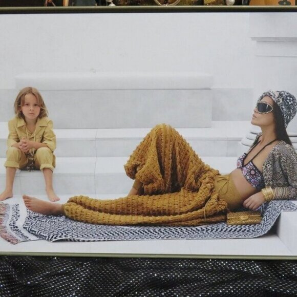 CHANEL KARL LAGERFELD art prints Cruise Dubai Collection Hudson Kroenig 2014/15 - Picture 8 of 12